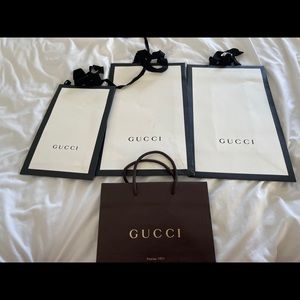Gucci shopping bags